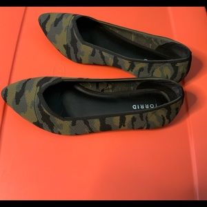 Torrid camouflage flats